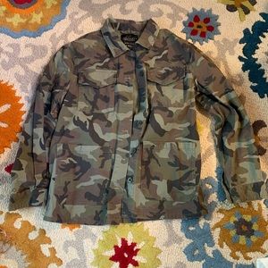 Sanctuary camo coat NWOT